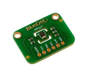 Image from the BlueDot TMP117 board
